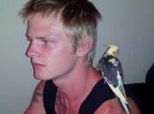 Twenty seven year-old Tyrell Bailey and a cockatiel Picture Facebook 