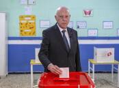 Tunisia is yet to set a poll date as President Kais Saied's first five-year term draws to a close. (AP PHOTO)